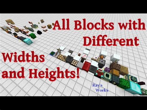 Minecraft Block Length