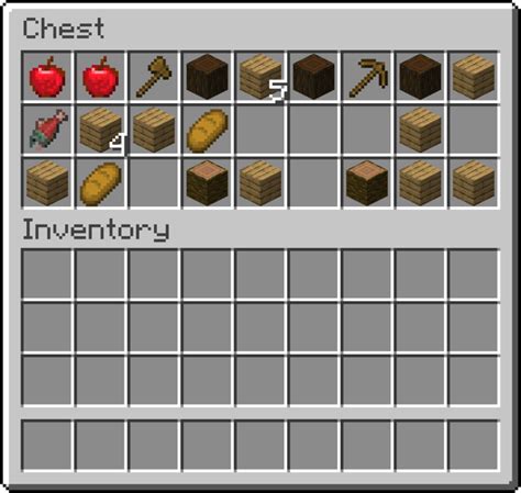 Minecraft Bonus Chest Loot