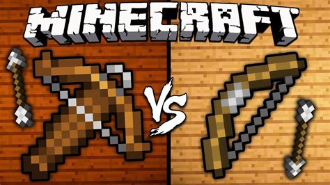Minecraft Bow Vs Crossbow Dps