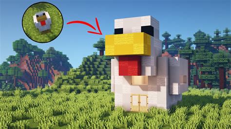 Minecraft Chicken Build Tutorial