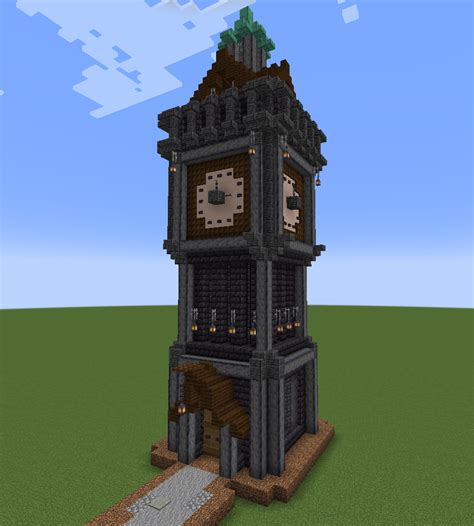 Minecraft Clock Design