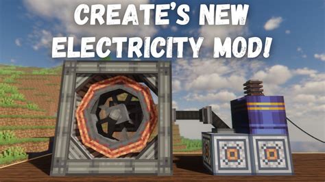 Minecraft Create Mod Electric Motor