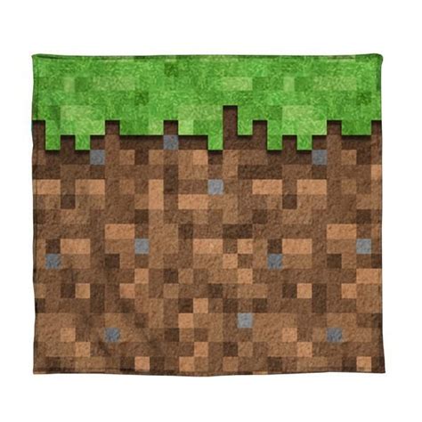 Minecraft Dirt Blanket
