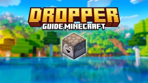 Minecraft Dropper Filter