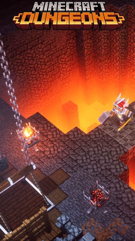 Minecraft Dungeons Phone Wallpaper