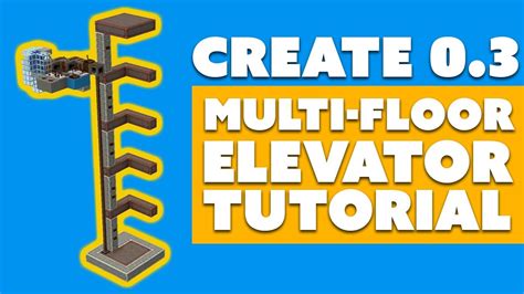 minecraft elevator mod tutorial