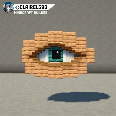 Minecraft Eye Wall