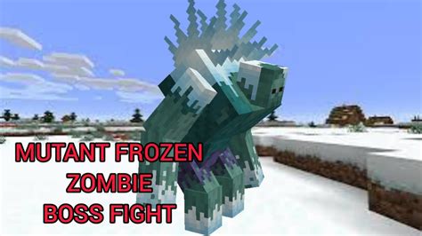 Minecraft Frozen Zombie