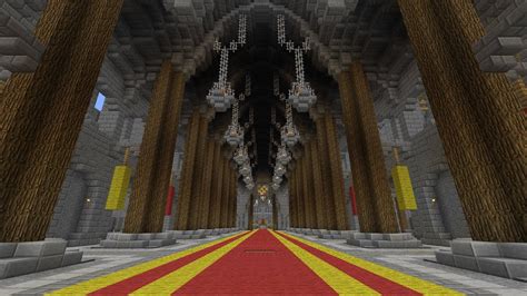 minecraft grand hall design