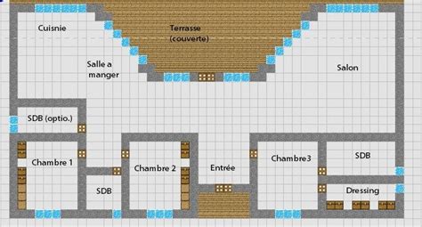minecraft house floor plan