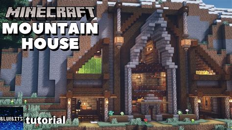 Minecraft House In Mountain Tutorial