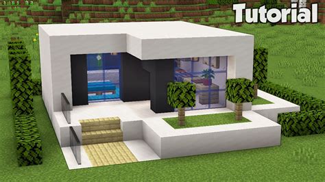 minecraft house simple modern