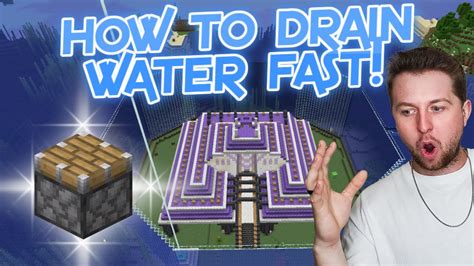 Minecraft How To Drain Water With Command Block