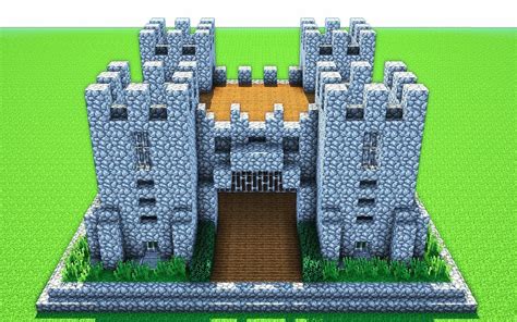 minecraft how to make a castle