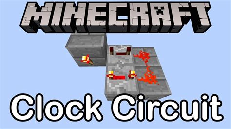 Minecraft How To Make A Clock Circuit