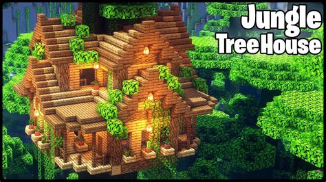 Minecraft Jungle Treehouse Tutorial