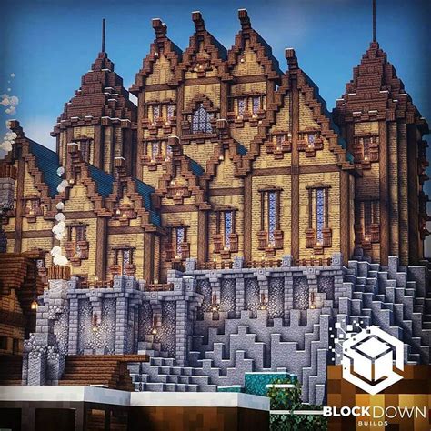 minecraft mansion build tutorial