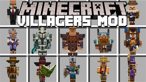 Minecraft Mod Custom Villagers