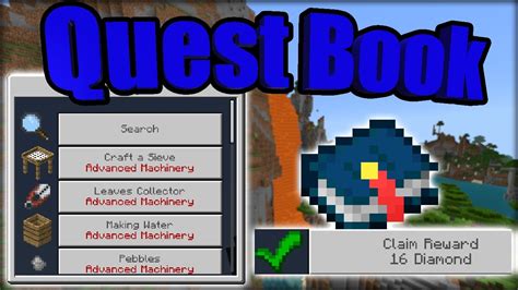 Minecraft Mod Quest Book 1.12.2