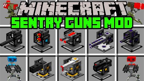 Minecraft Mod Sentry Gun