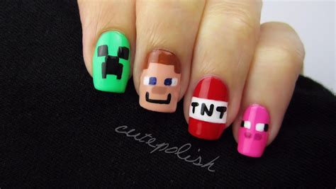 Minecraft Nail Designs: Craft Your Nails to Perfection