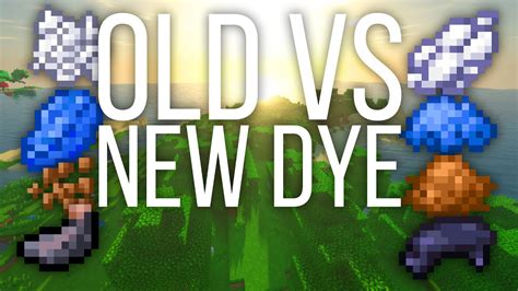Minecraft New Dyes