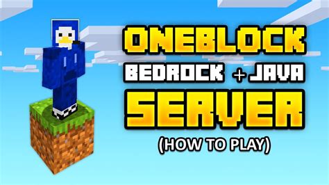 minecraft one block server ip java