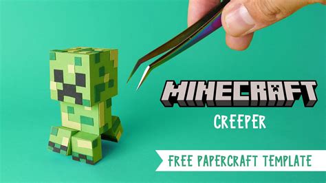 Minecraft Papercraft Templates Creeper