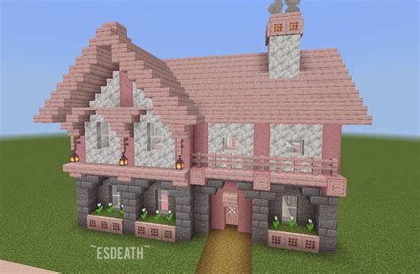 Building a Stunning Minecraft Pink House Design Ideas