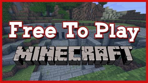 minecraft play free trial