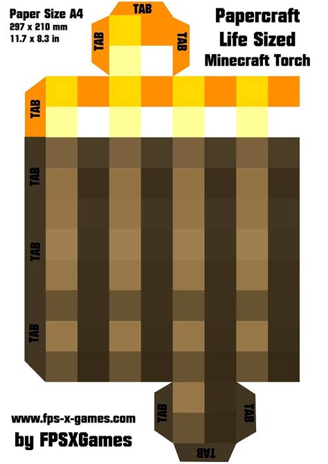 Minecraft Printables Papercraft Hd