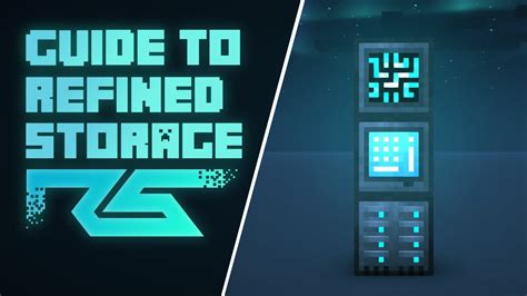 minecraft refined storage guide