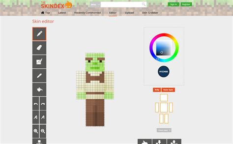 minecraft skin editor