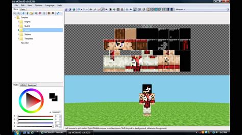 minecraft skin editor 3d pc