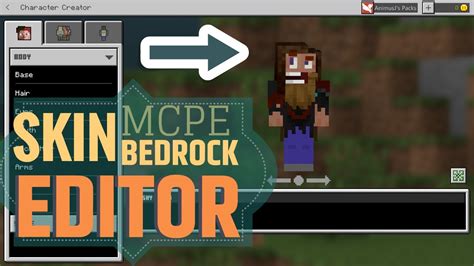 minecraft skin editor bedrock