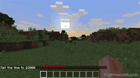 Minecraft Time Set Day Command