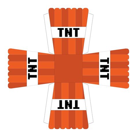 Minecraft Tnt Printable Box