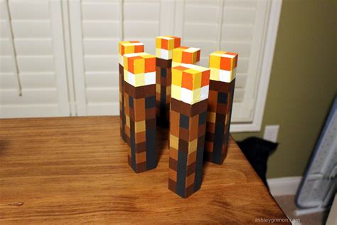 Minecraft Torch Diy