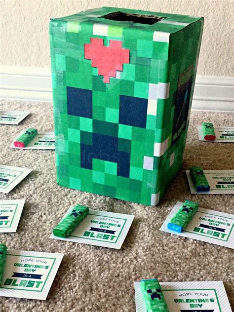 Minecraft Valentine Box