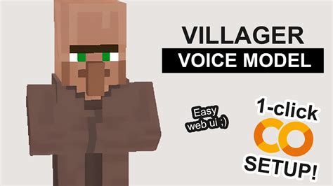 minecraft villager voice model