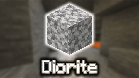 minecraft where to find diorite