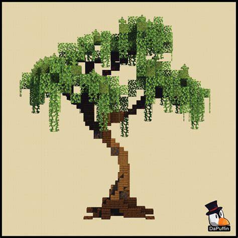 Custom Willow Tree Minecraft Tutorial YouTube