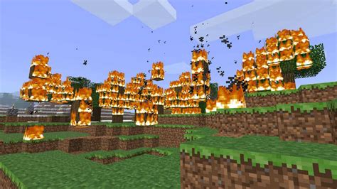 Minecraft how does fire spread