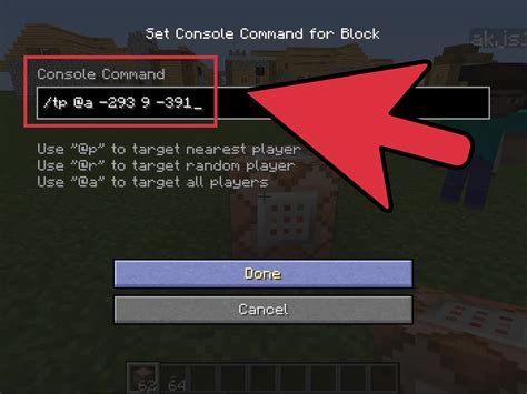 How to Use Command Blocks in Minecraft (with Pictures) wikiHow