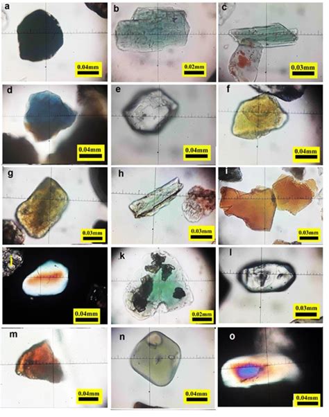 Minerals With Opaque