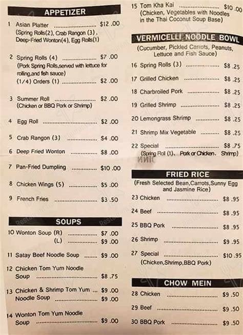 mings kitchen warman menu