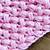 mini bean stitch crochet blanket pattern