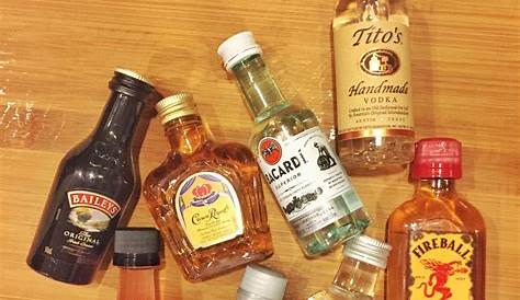 Large Group of Mini Alcohol Bottles - Lot 1050434 | ALLBIDS