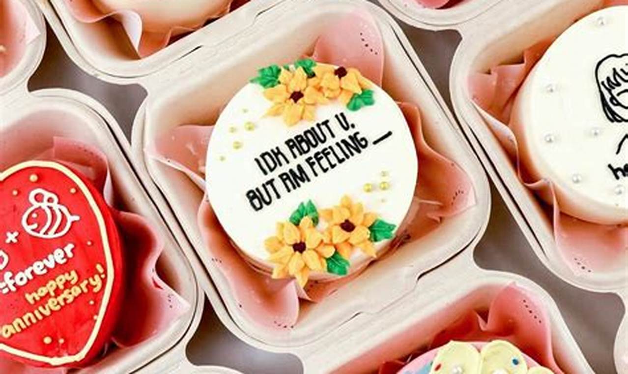 Rahasia Sajian Mini Cake Korea yang Menggugah Selera dan Bikin Ketagihan