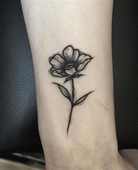 Inspiring Mini Flower Tattoo Designs 2023